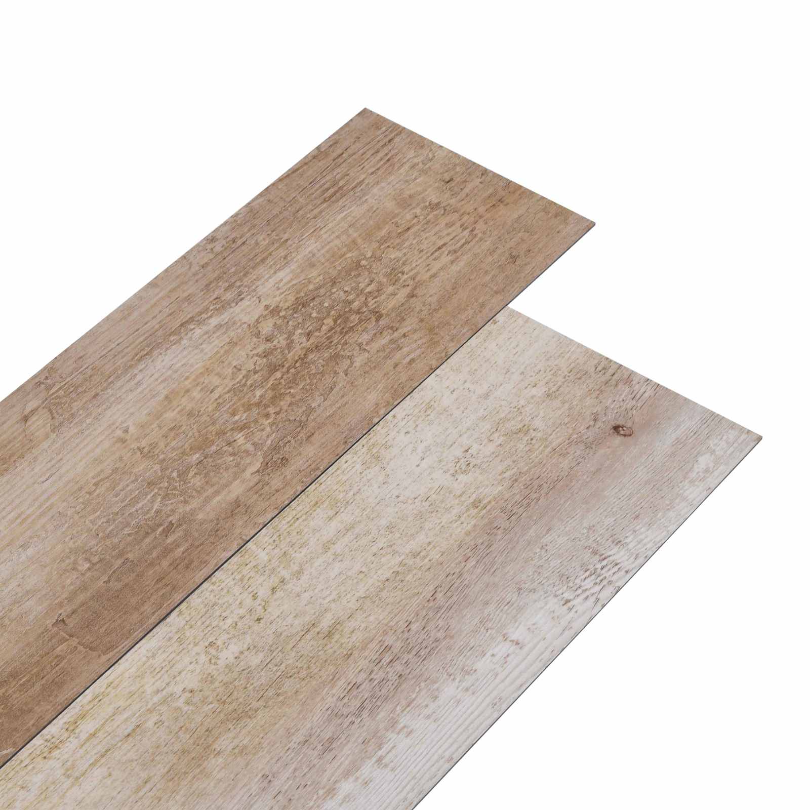 vidaXL Deski podłogowe 5,02 m² 36 pcs PVC Drewno prane