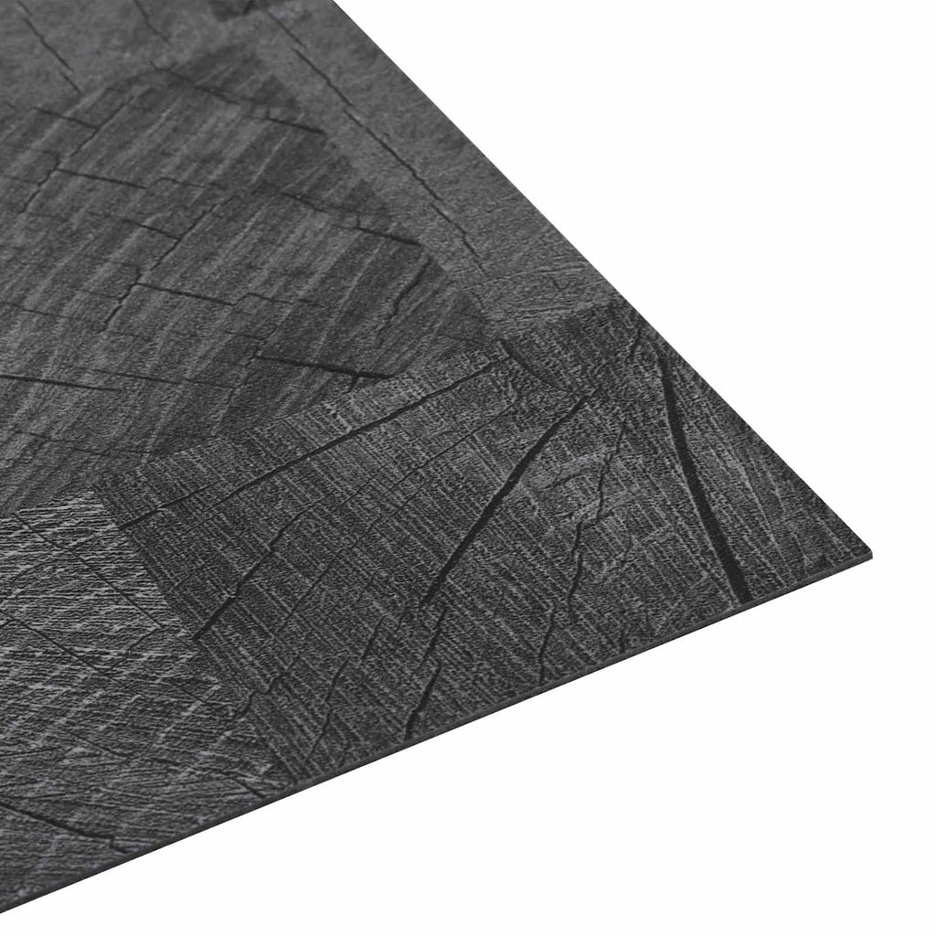 vidaXL Deski podłogowe 5,11 m² 55 pcs PVC Struktura drewniana szara