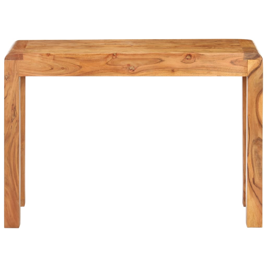 vidaXL Stolik konsolowy, 110x40x76 cm, akacja z miodowym wykończeniem