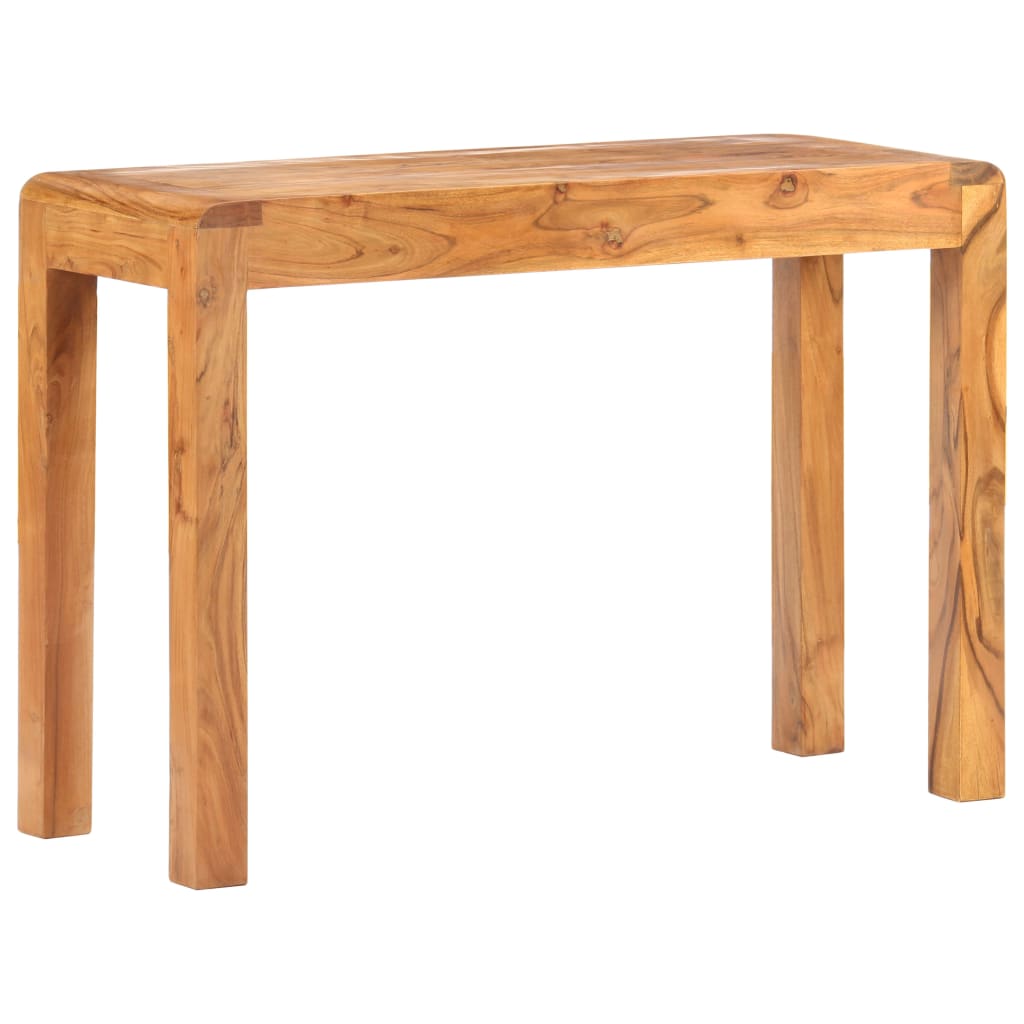 vidaXL Stolik konsolowy, 110x40x76 cm, akacja z miodowym wykończeniem
