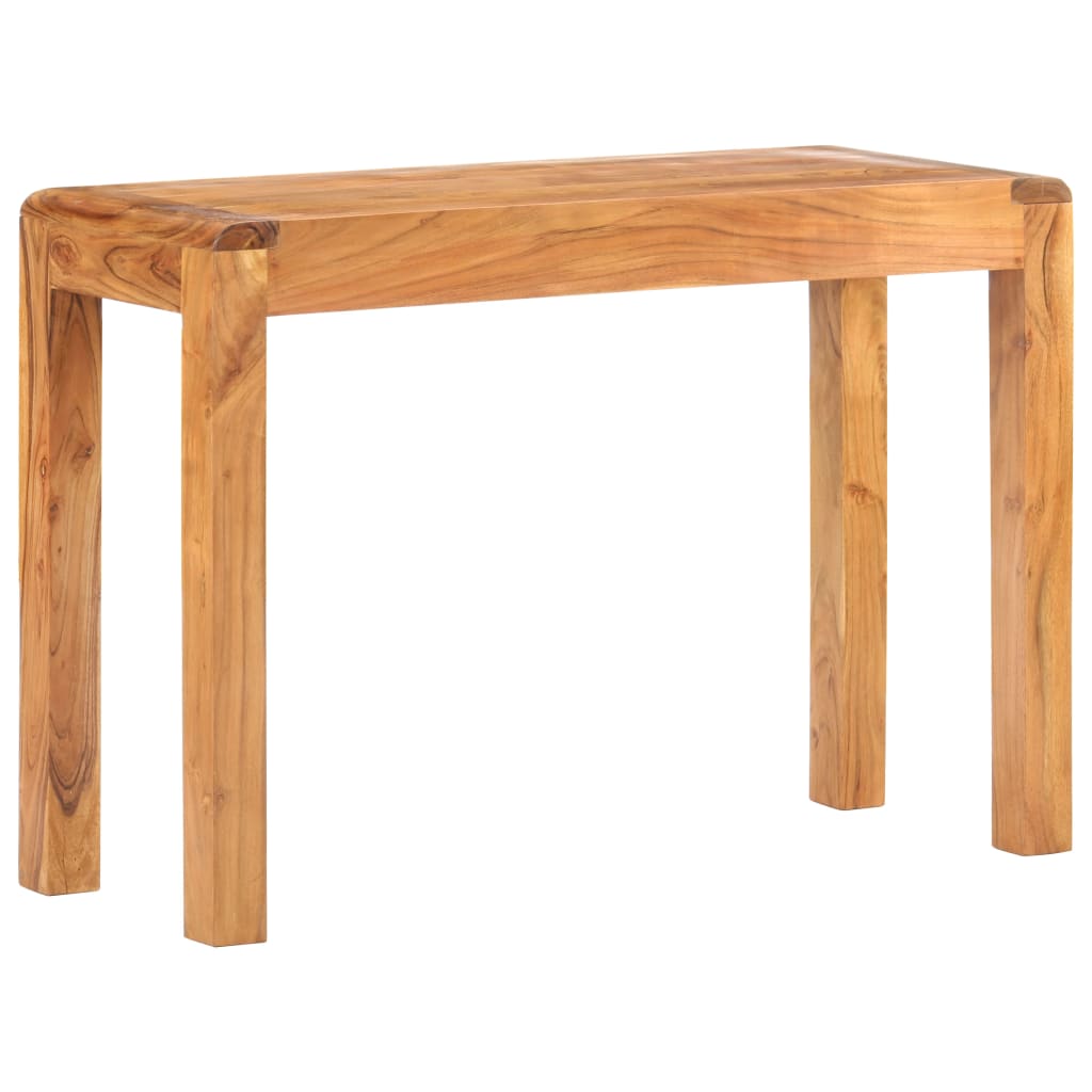 vidaXL Stolik konsolowy, 110x40x76 cm, akacja z miodowym wykończeniem
