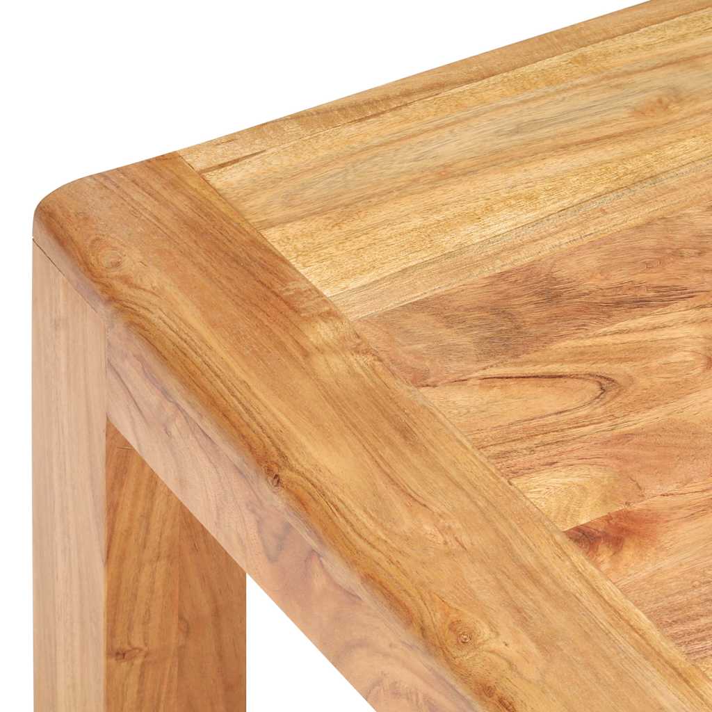 vidaXL Stolik kawowy, 110x60x35 cm, akacja z miodowym wykończeniem