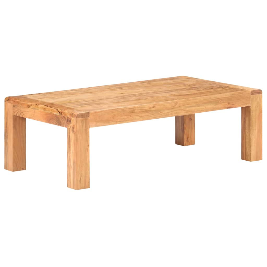 vidaXL Stolik kawowy, 110x60x35 cm, akacja z miodowym wykończeniem