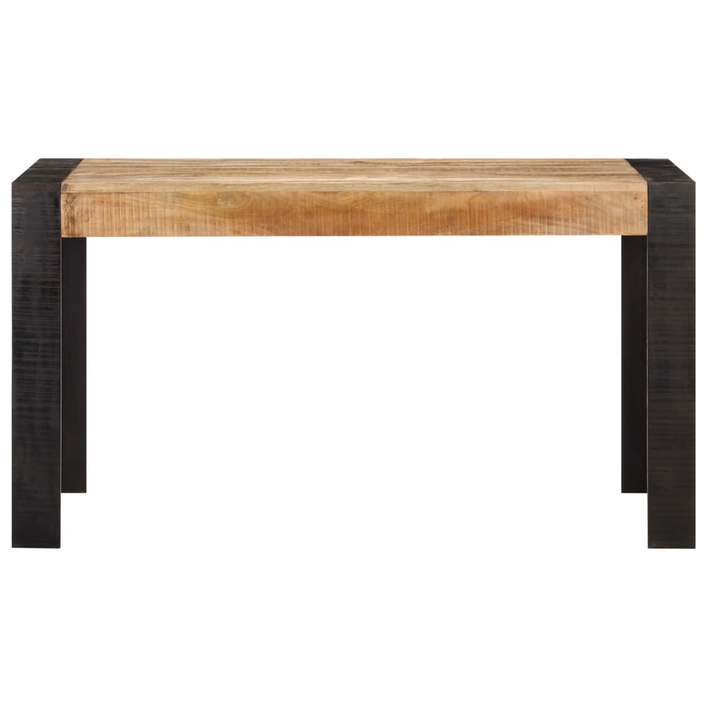 vidaXL Stół jadalniany, 140 x 70 x 76 cm, lite surowe drewno mango