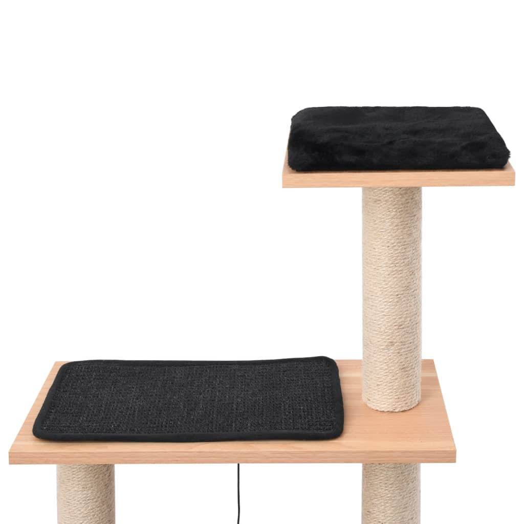 vidaXL Drapak dla kota, z sizalową matą, 123 cm