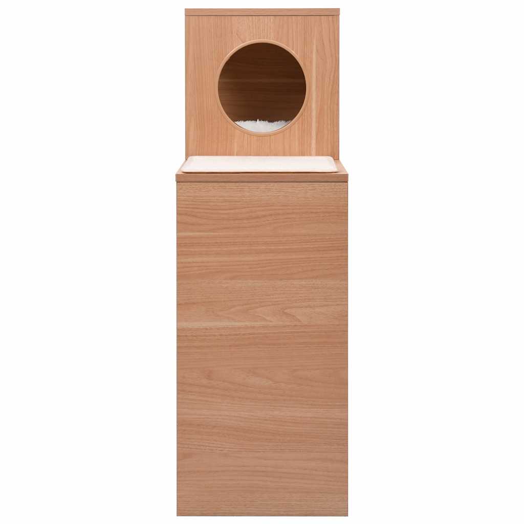 vidaXL Domek dla kota z matą do drapania z sizalu 100 cm