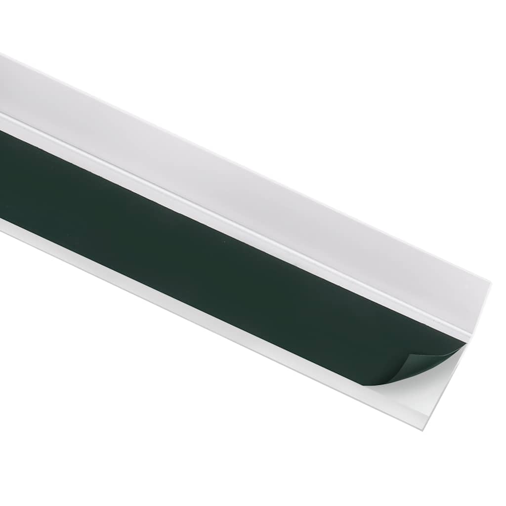 vidaXL Listwy schodowe w kształcie litery L 5 szt. Aluminium 100 cm