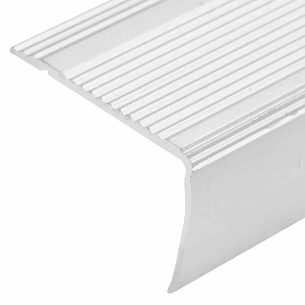 vidaXL Listwy schodowe w kształcie litery L 15 szt. Aluminium 100 cm