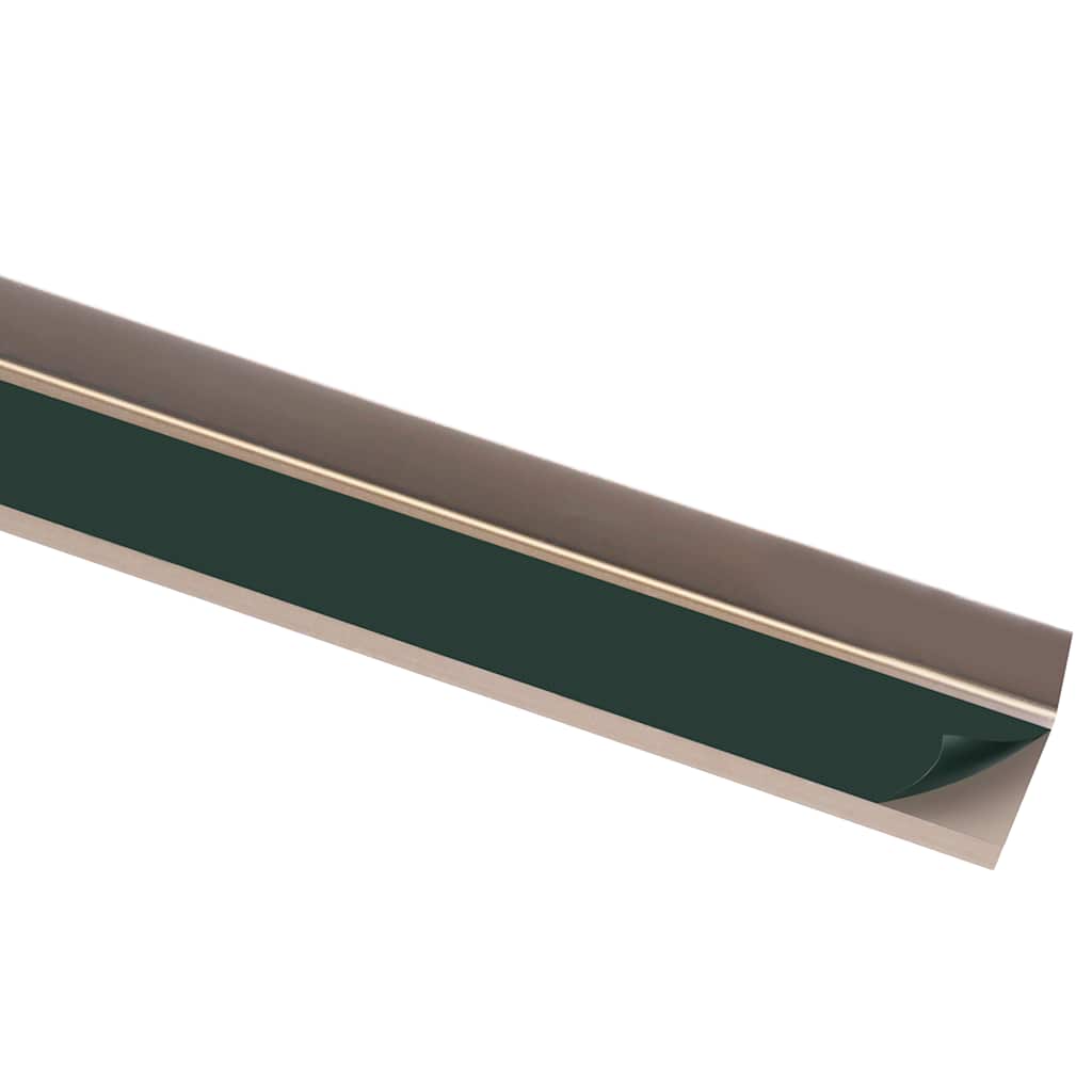 vidaXL Profile schodowe, kształt L, 5 szt., aluminium, 100 cm, brązowe