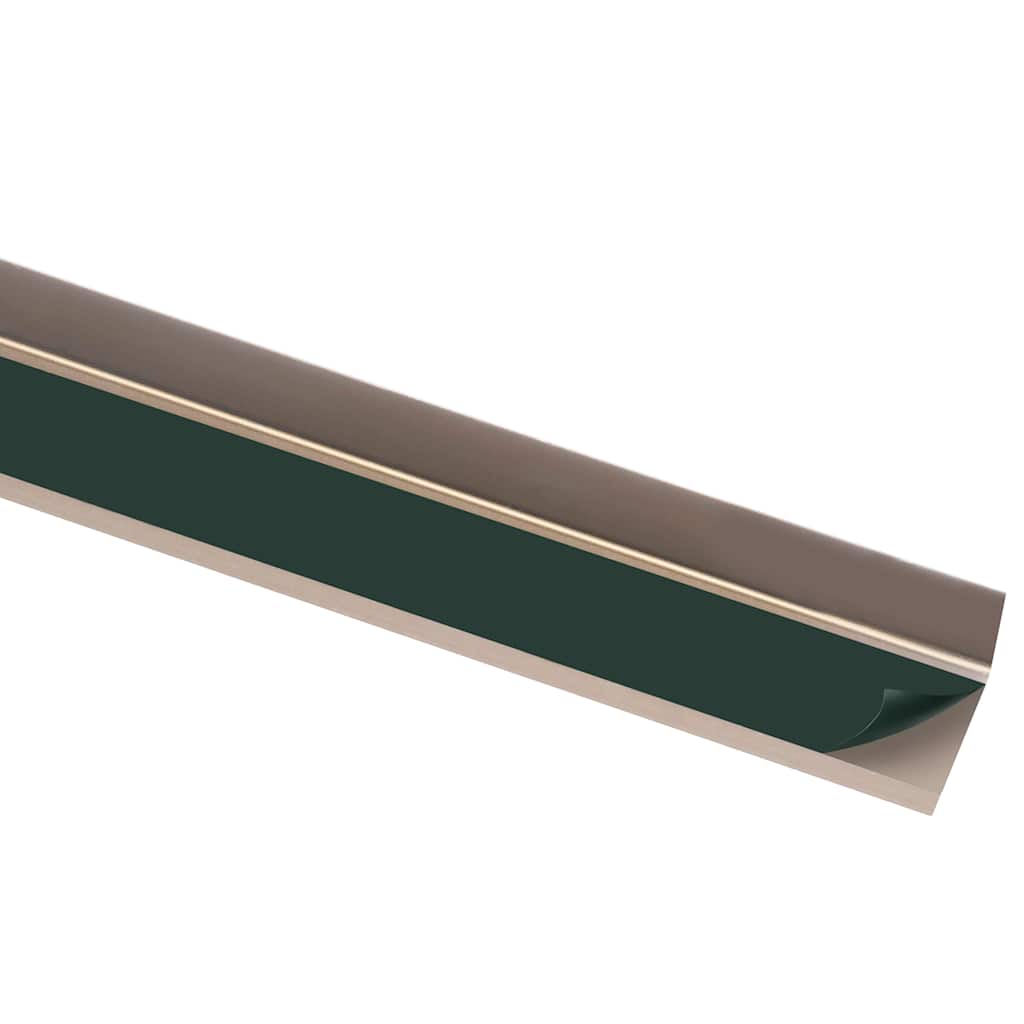 vidaXL Profile schodowe, kształt L, 5 szt., aluminium, 100 cm, brązowe