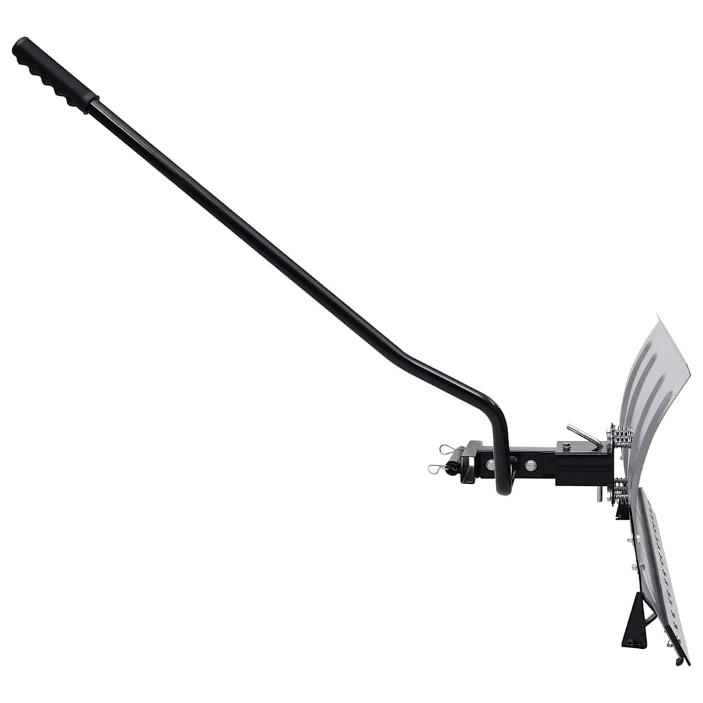 vidaXL Pług do kosiarki ogrodowej, 100 cm