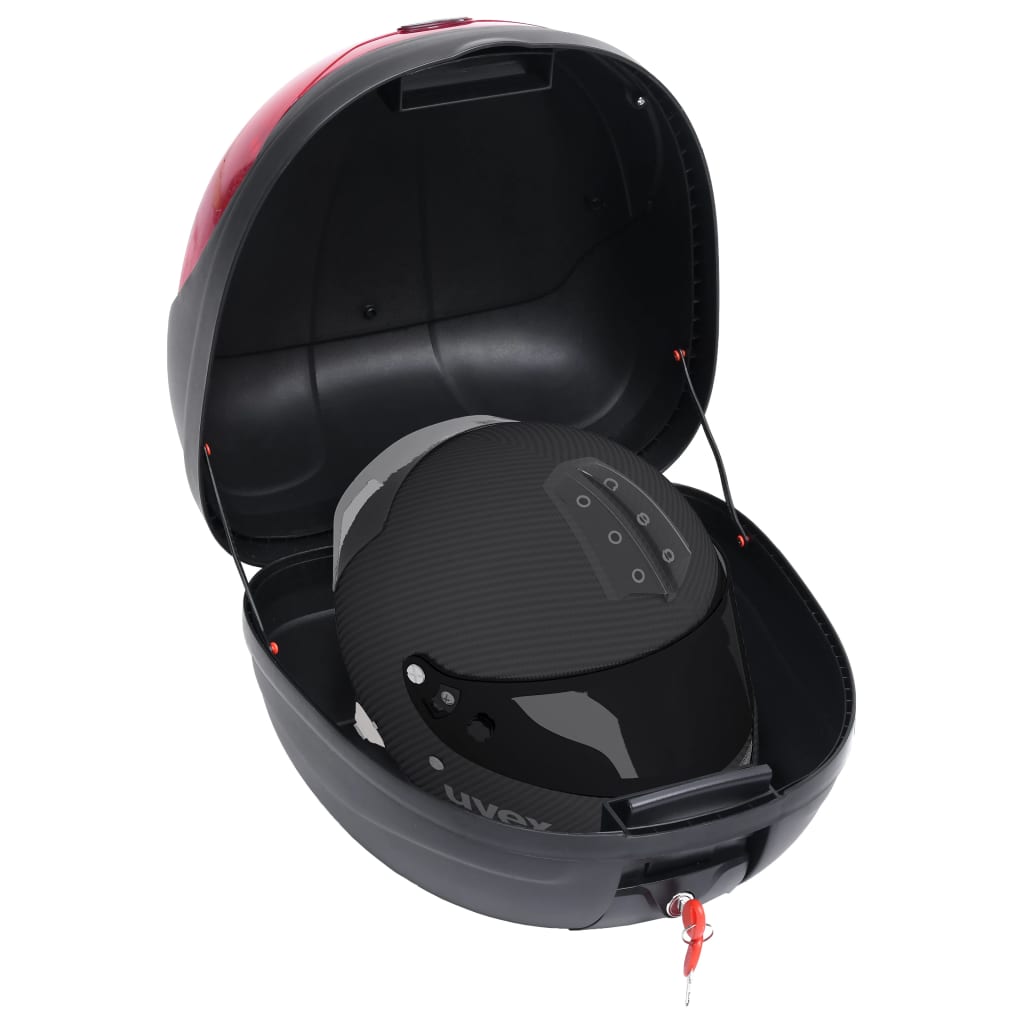 vidaXL Kufer motocyklowy na jeden kask, 35 L
