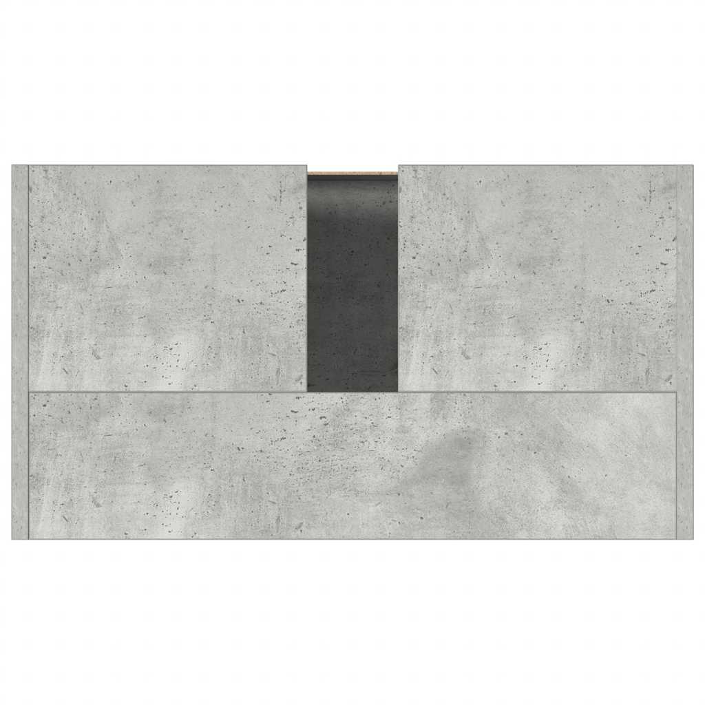 vidaXL Szafka łazienkowa, betonowa szarość, 60x33x61 cm