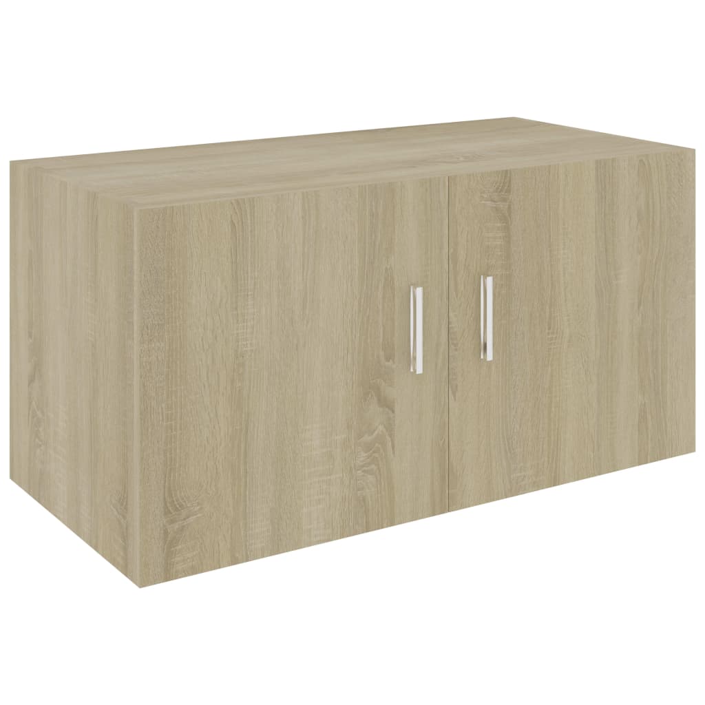vidaXL Szafka ścienna, dąb sonoma 80x39x40 cm, materiał drewnopochodny