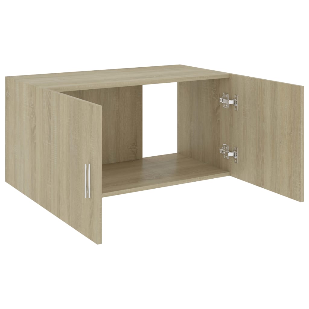 vidaXL Szafka ścienna, dąb sonoma 80x39x40 cm, materiał drewnopochodny