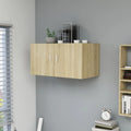 vidaXL Szafka ścienna, dąb sonoma 80x39x40 cm, materiał drewnopochodny