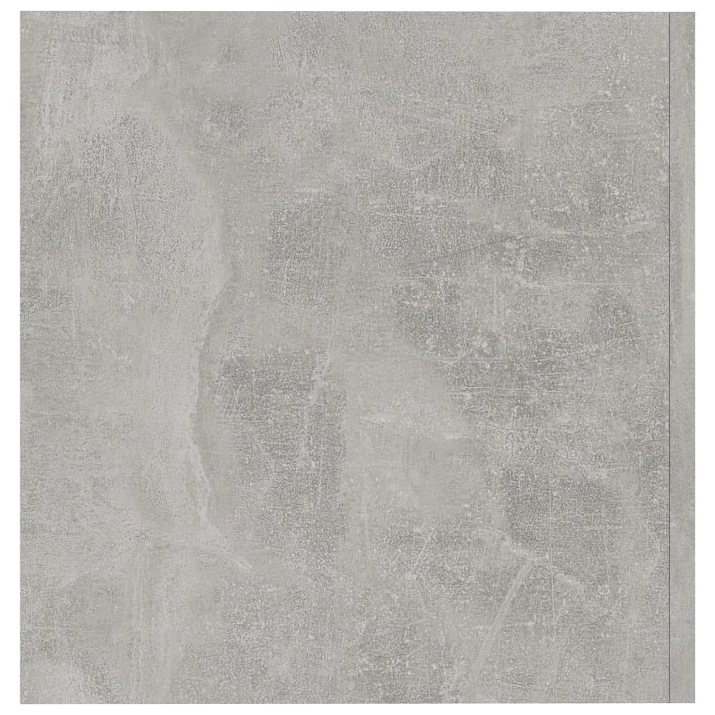 vidaXL Szafka ścienna, szarość betonu, 80x39x40 cm