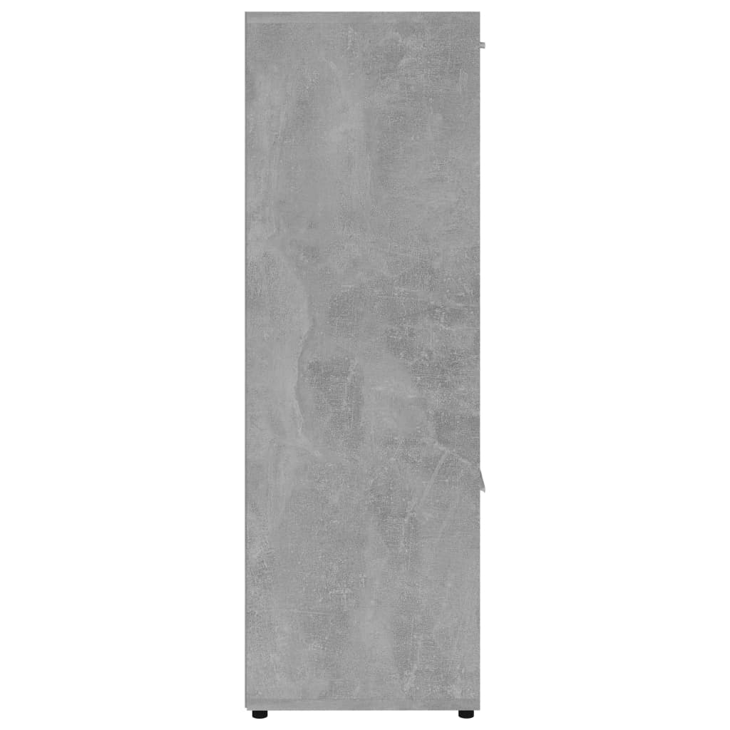 vidaXL Regał, betonowy szary, 90x30x90 cm, materiał drewnopochodny