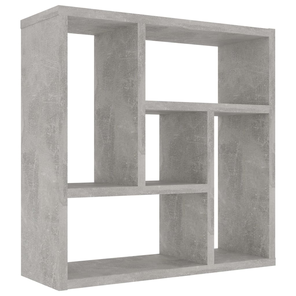 vidaXL Półka ścienna, betonowa szarość, 45,1x16x45,1 cm