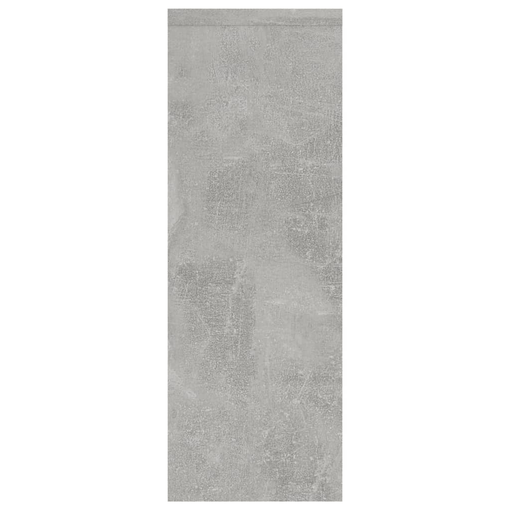 vidaXL Półka ścienna, betonowa szarość, 45,1x16x45,1 cm