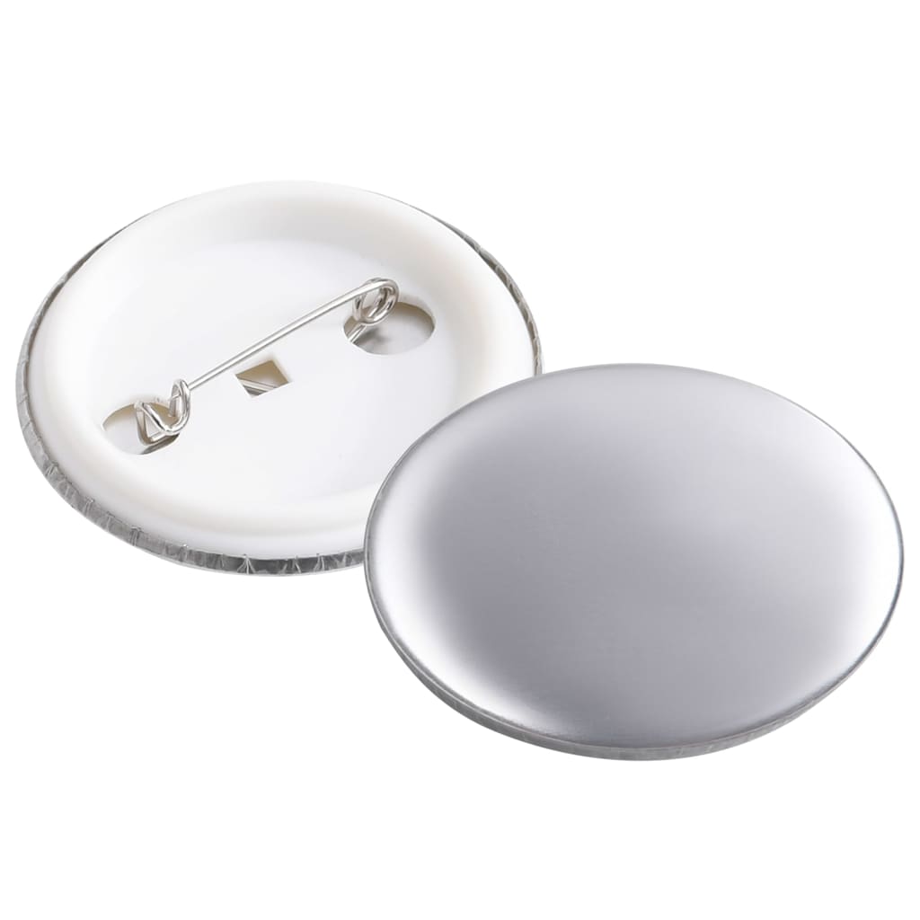 vidaXL Zestaw przypinek, 500 szt., 37 mm