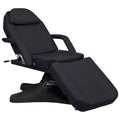 vidaXL Massage Stół do masażu, czarny, 180x62x(86,5-118) cm
