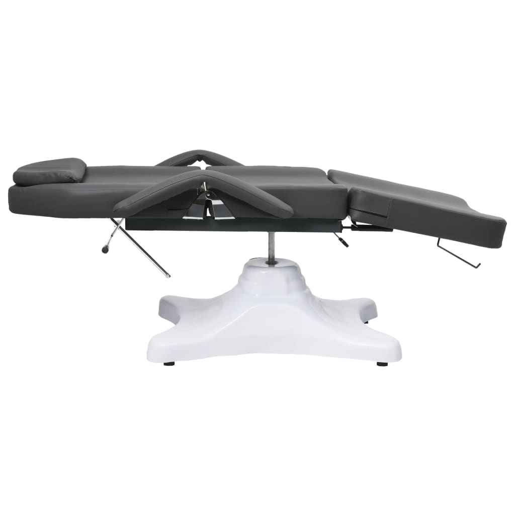 vidaXL Stół do masażu, szary, 180x62x(86,5-118) cm