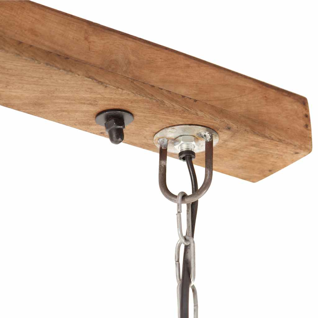 vidaXL Industrialna lampa wisząca, 25 W, srebrna, 109 cm, E27