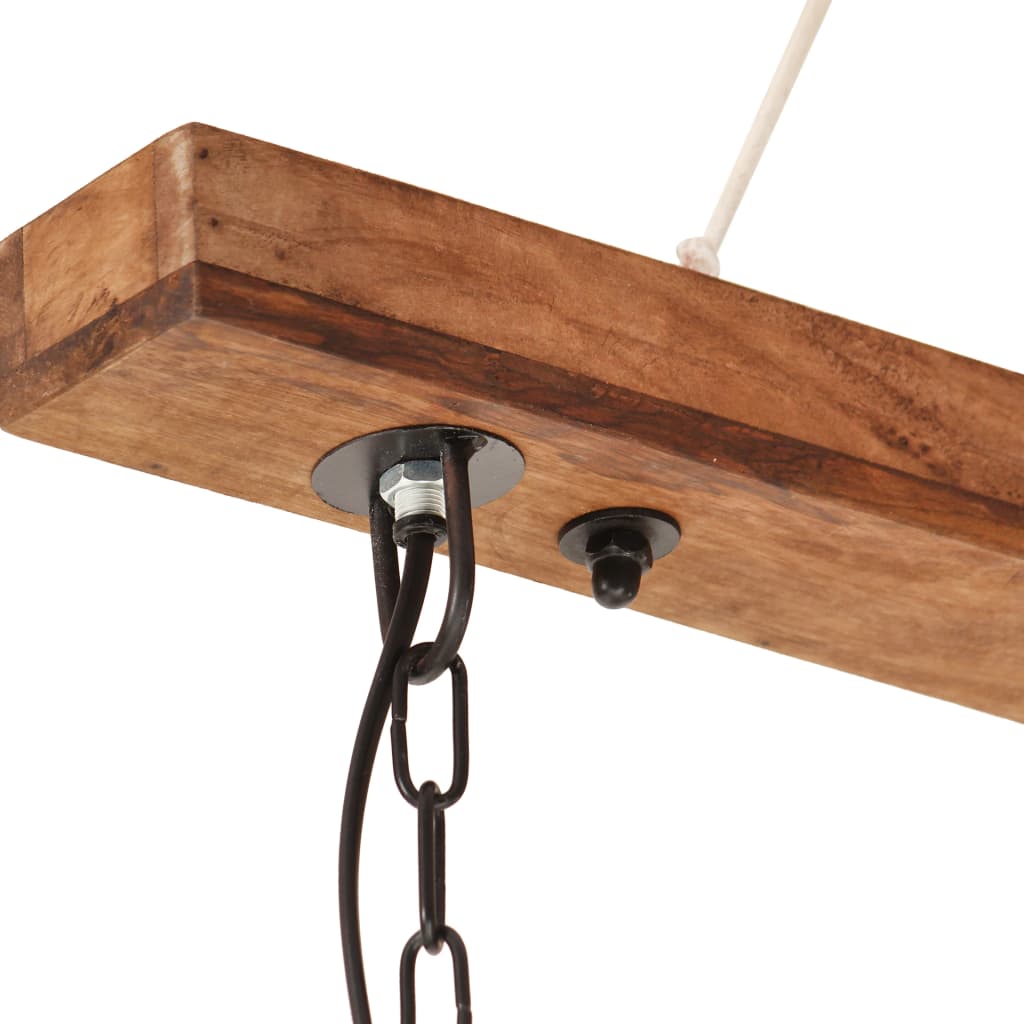 vidaXL Industrialna lampa wisząca, 25 W, czarna, 109 cm, E27