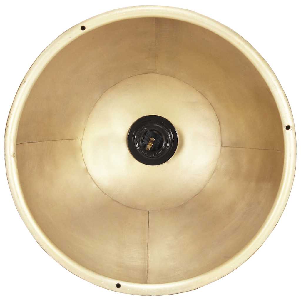 vidaXL Industrialna lampa wisząca, 25 W, mosiężna, okrągła, 30 cm, E27
