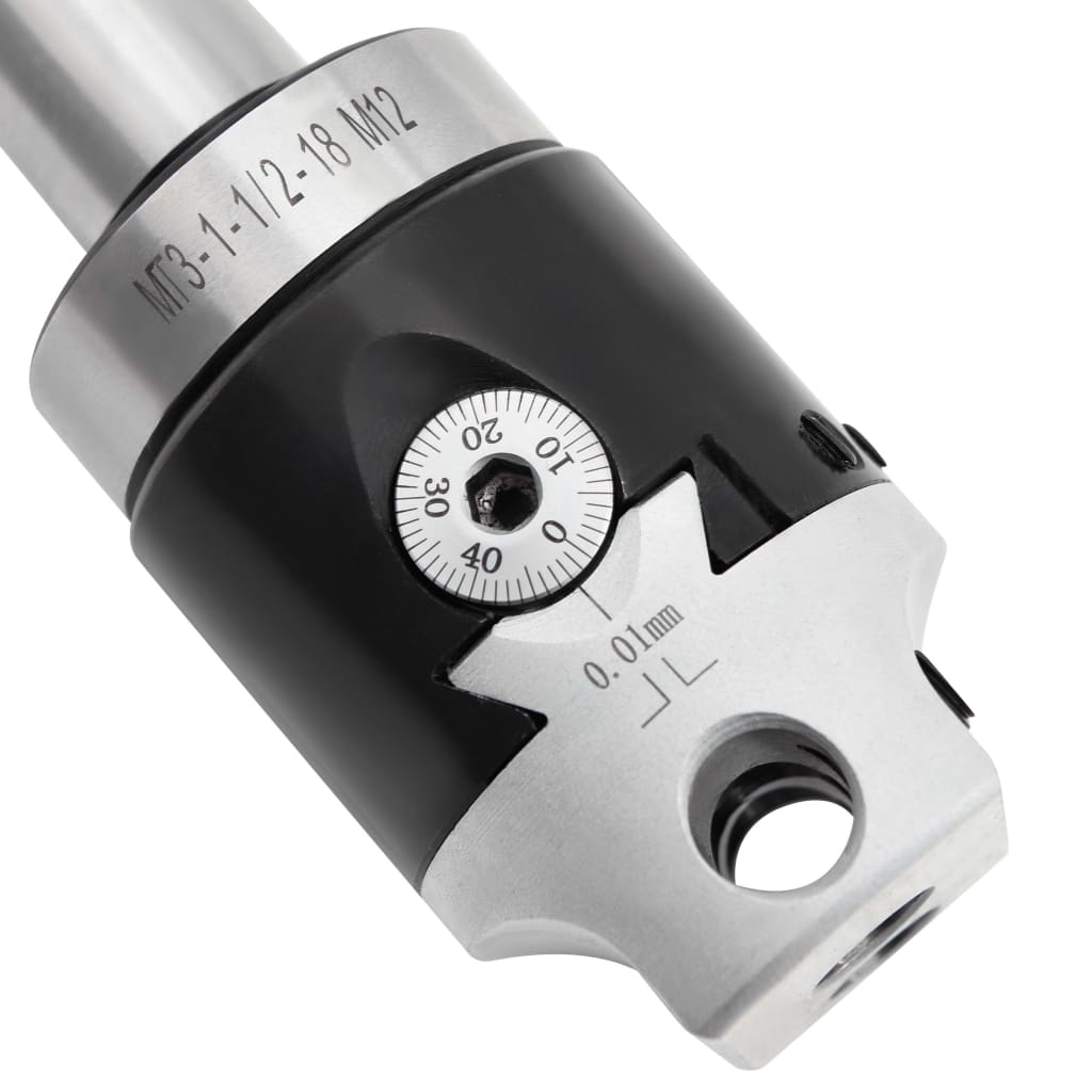 vidaXL F1-12 50 mm wytaczadło i trzpień MT3-M12 do tokarki