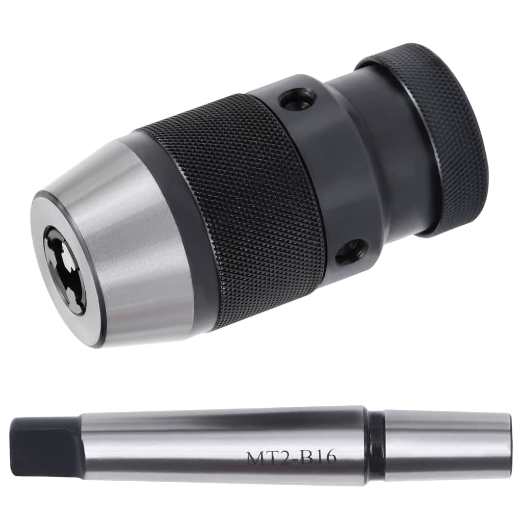 vidaXL Szybkomocujący uchwyt wiertarski MT2-B16, 13 mm 1-13B16