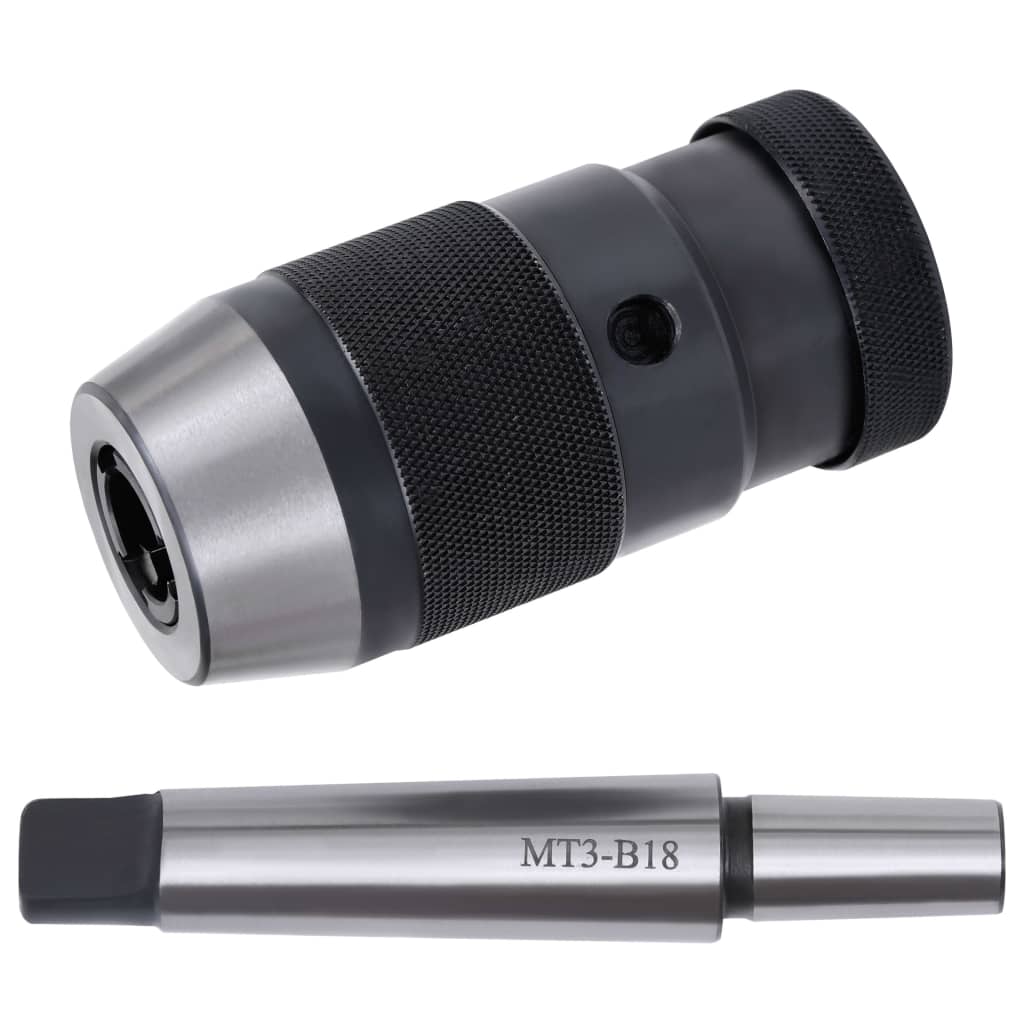 vidaXL Szybkomocujący uchwyt wiertarski MT3-B18, 16 mm 1-16B16