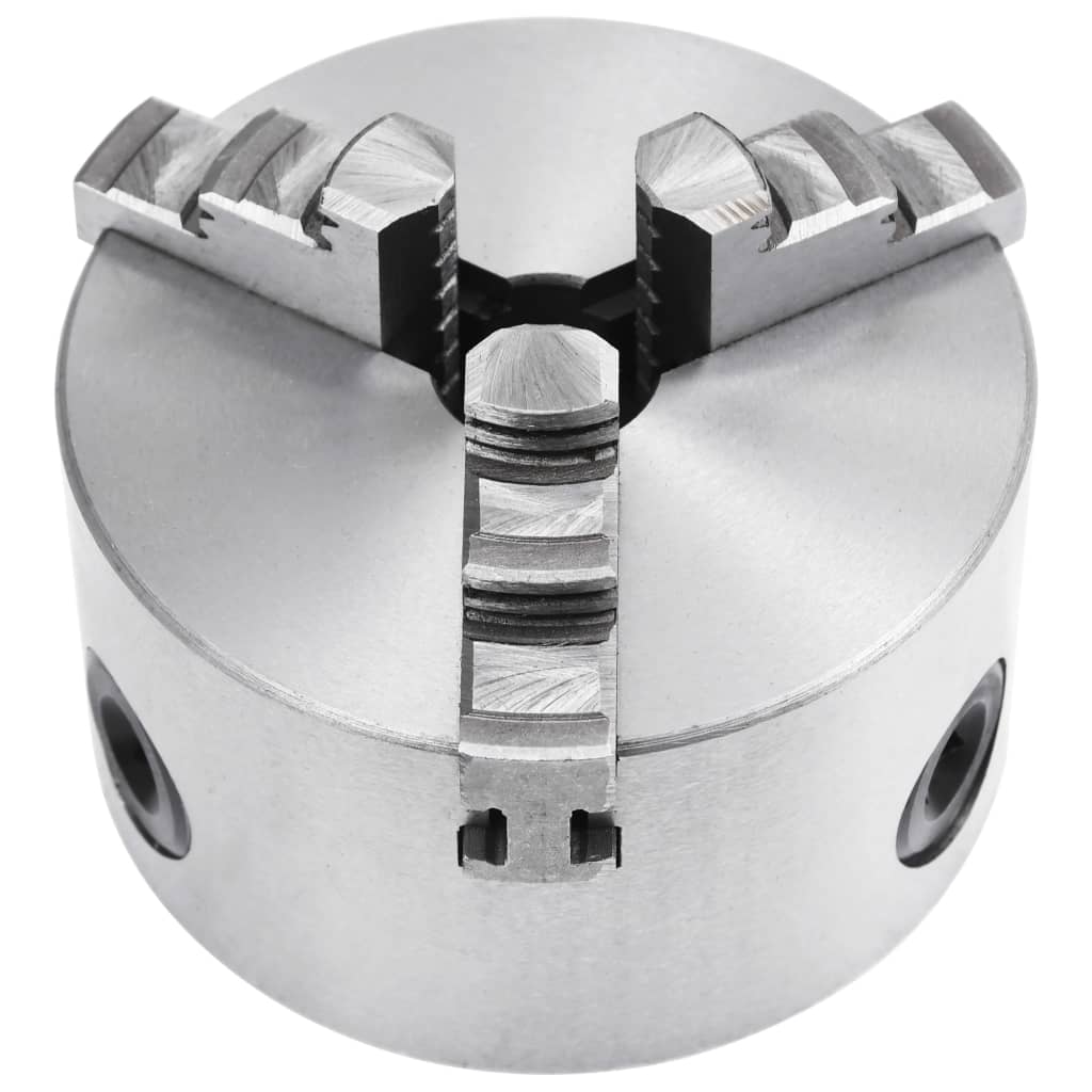 vidaXL Samocentrujący uchwyt tokarski, 3 szczęki, 100 mm, stal K11 100