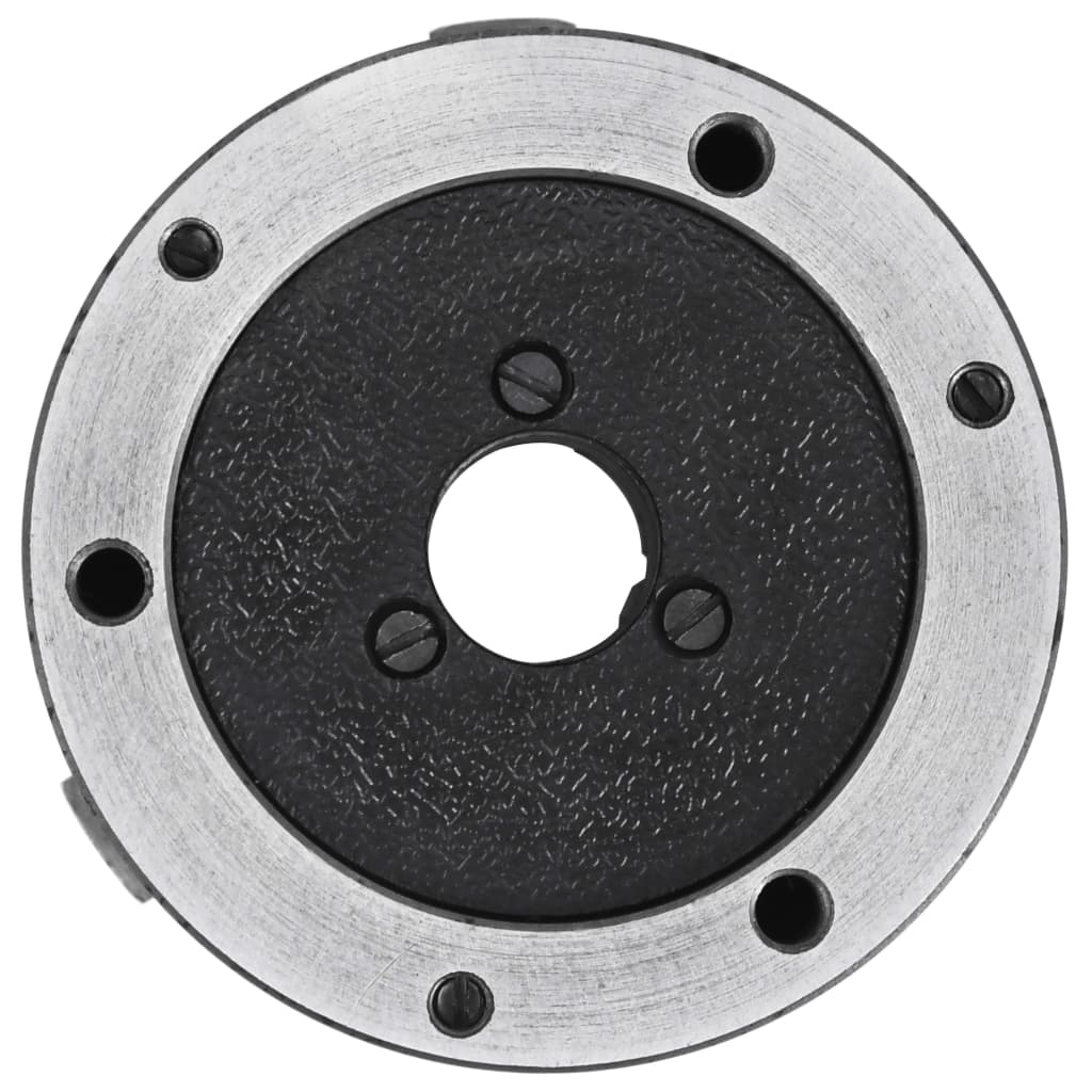 vidaXL Samocentrujący uchwyt tokarski, 3 szczęki, 100 mm, stal K11 100