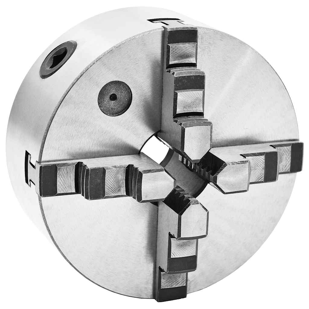 vidaXL Samocentrujący uchwyt tokarski, 4 szczęki, 160 mm, stal