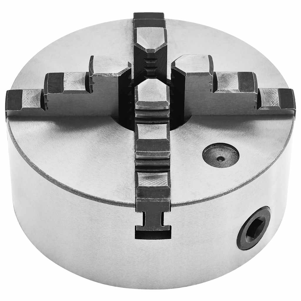 vidaXL Samocentrujący uchwyt tokarski, 4 szczęki, 160 mm, stal
