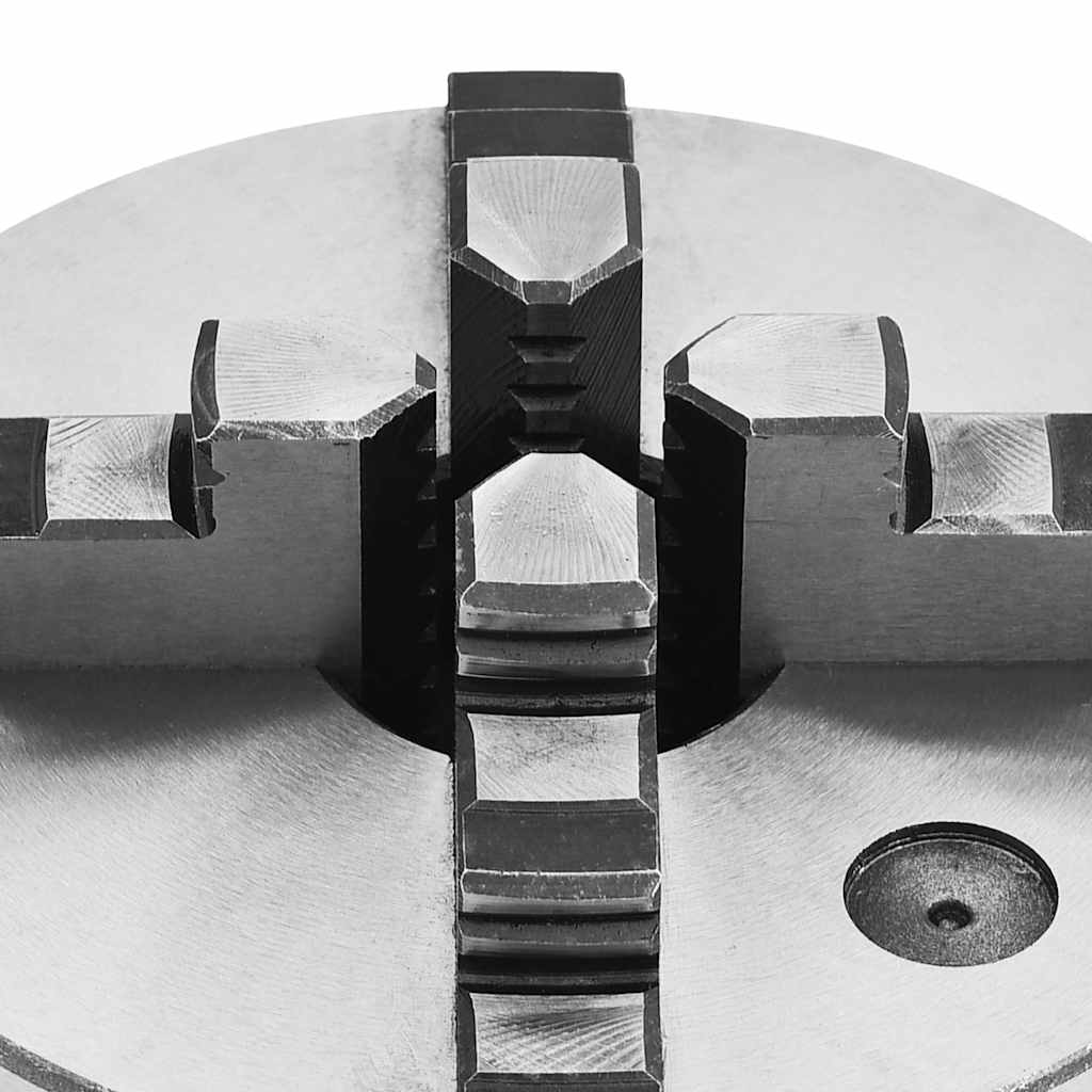vidaXL Samocentrujący uchwyt tokarski, 4 szczęki, 160 mm, stal