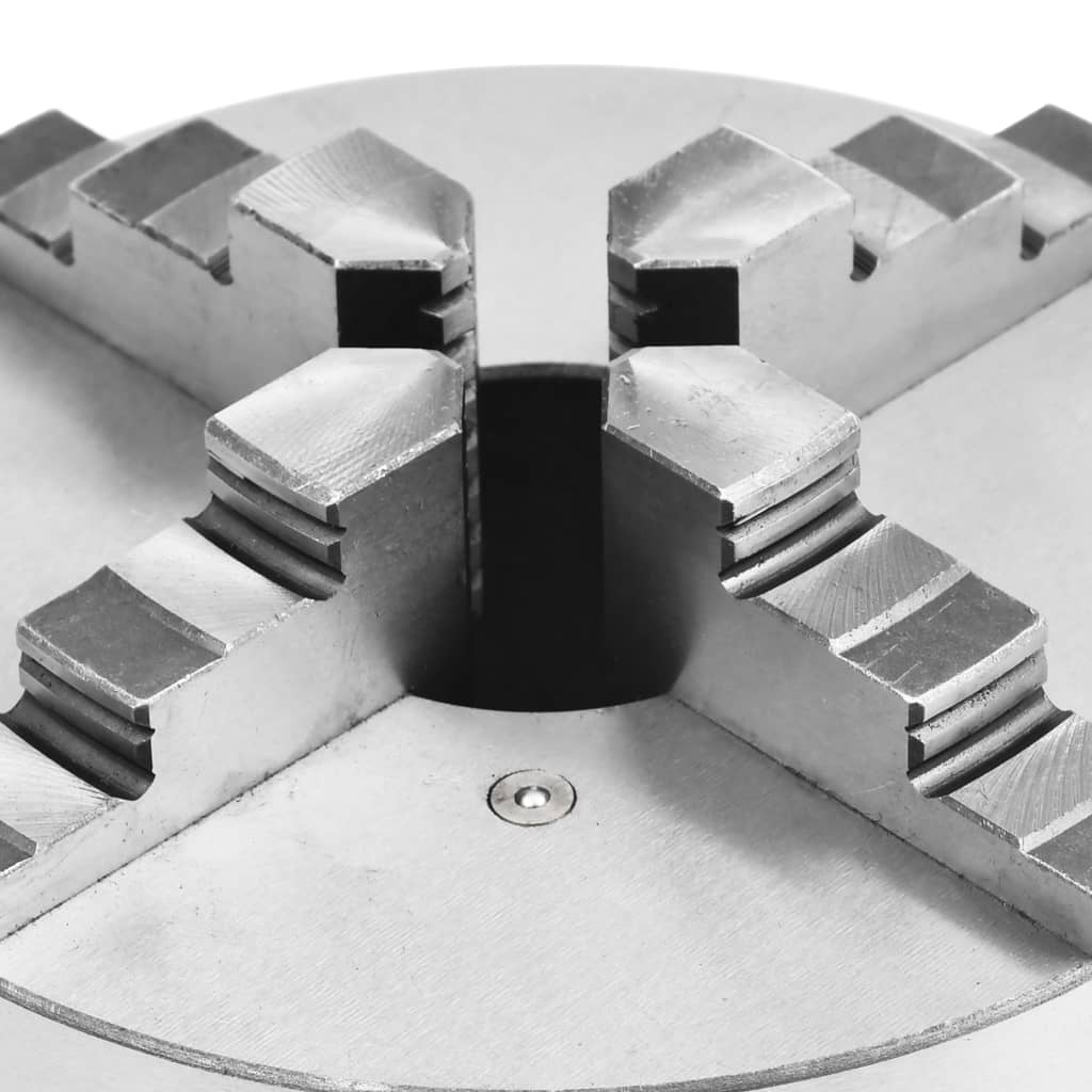 vidaXL Samocentrujący uchwyt tokarski, 4 szczęki, 200 mm, stal