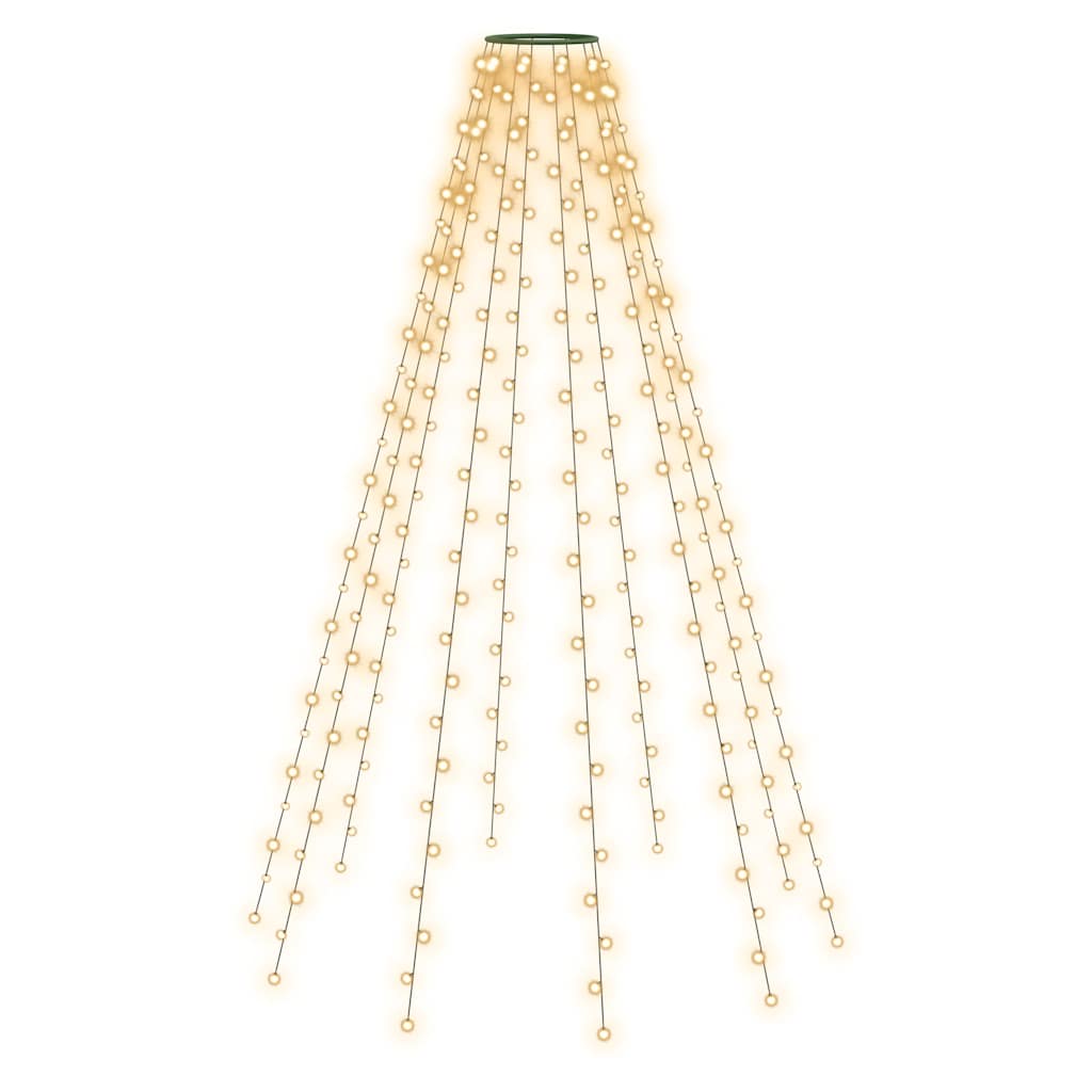 vidaXL Lampki choinkowe w formie siatki, 250 LED, 250 cm