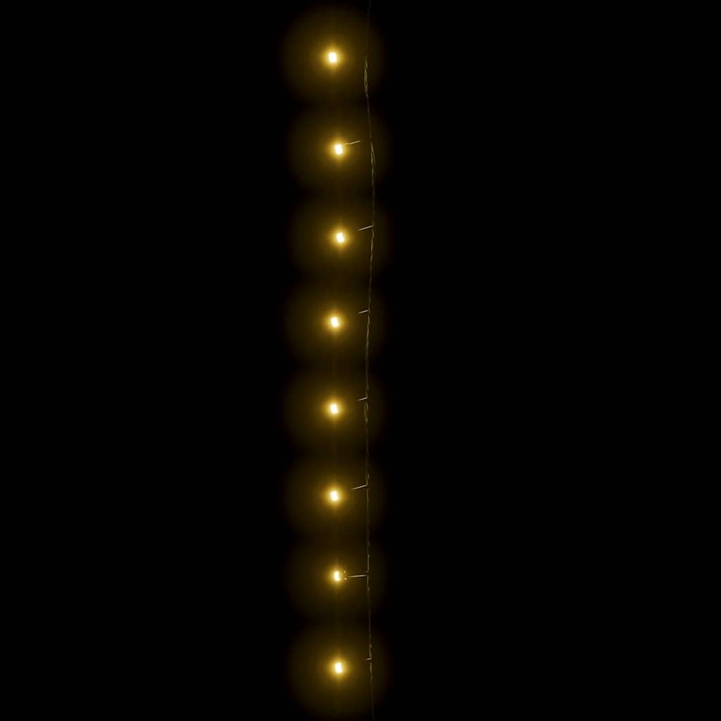 vidaXL Sznur 2000 lampek LED, do wewnątrz i na zewnątrz, 200 m, IP44