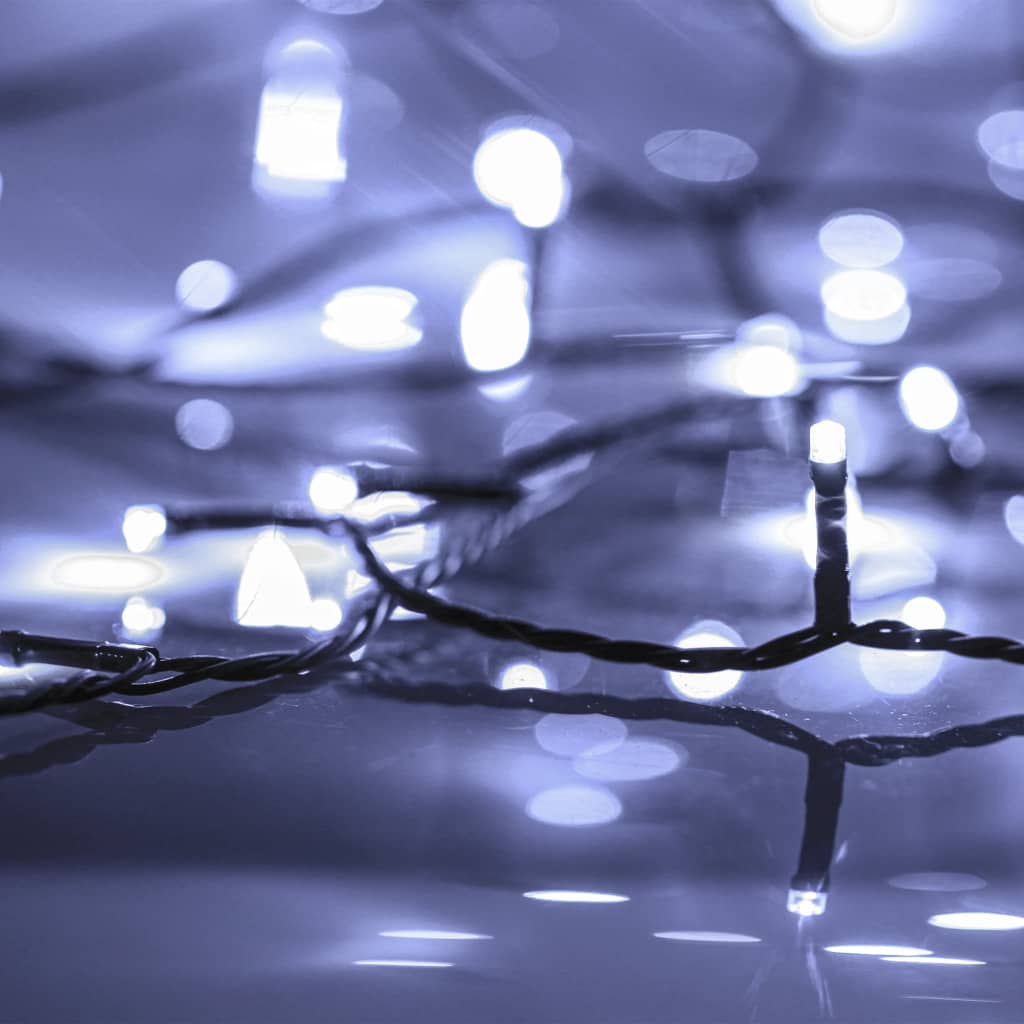 vidaXL Sznur 2000 lampek LED, do wewnątrz i na zewnątrz, 200 m, IP44