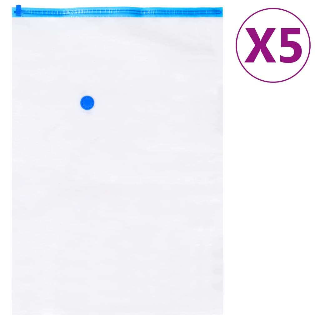 vidaXL Próżniowe worki podróżne na ubrania, 3 rozmiary, 20 szt.