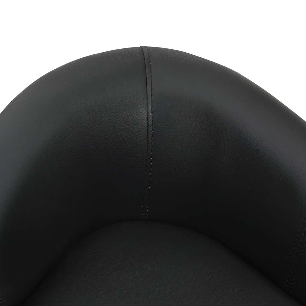 vidaXL Sofa dla psa, czarna, 67x41x39 cm, sztuczna skóra