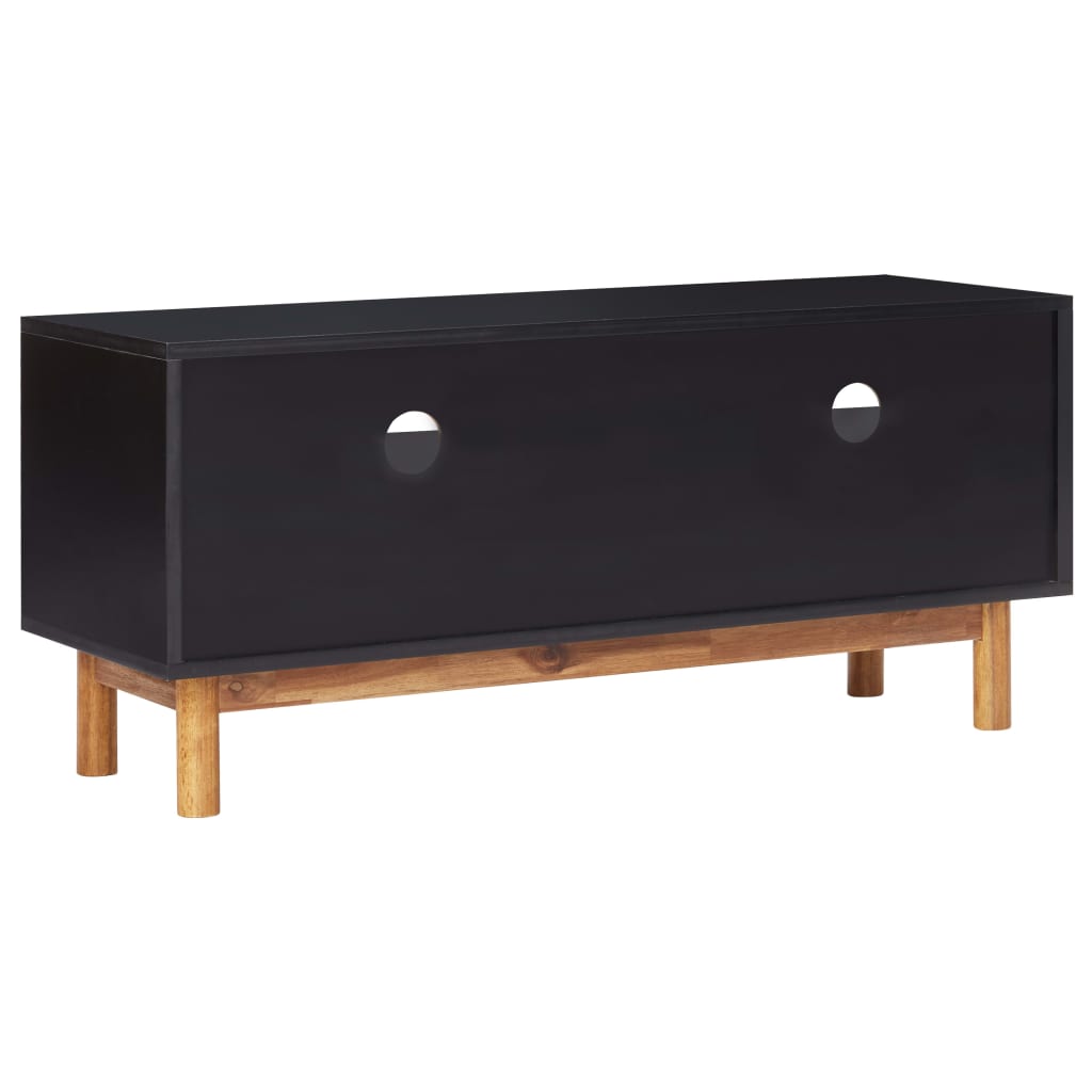 vidaXL Szafka pod TV, 100x35x45 cm, lite drewno akacjowe i MDF
