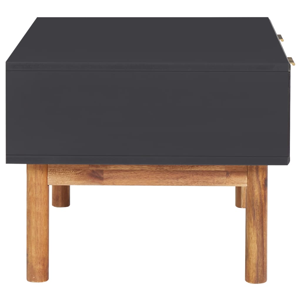 vidaXL Stolik kawowy, 90x50x40 cm, lite drewno akacjowe i MDF
