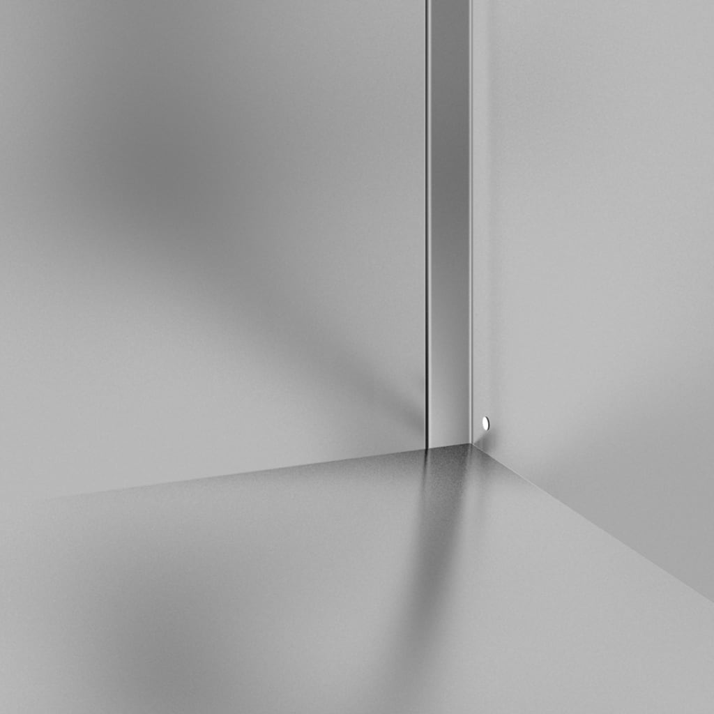 vidaXL Gastronomiczna szafka kuchenna, 60x60x96 cm, stal nierdzewna