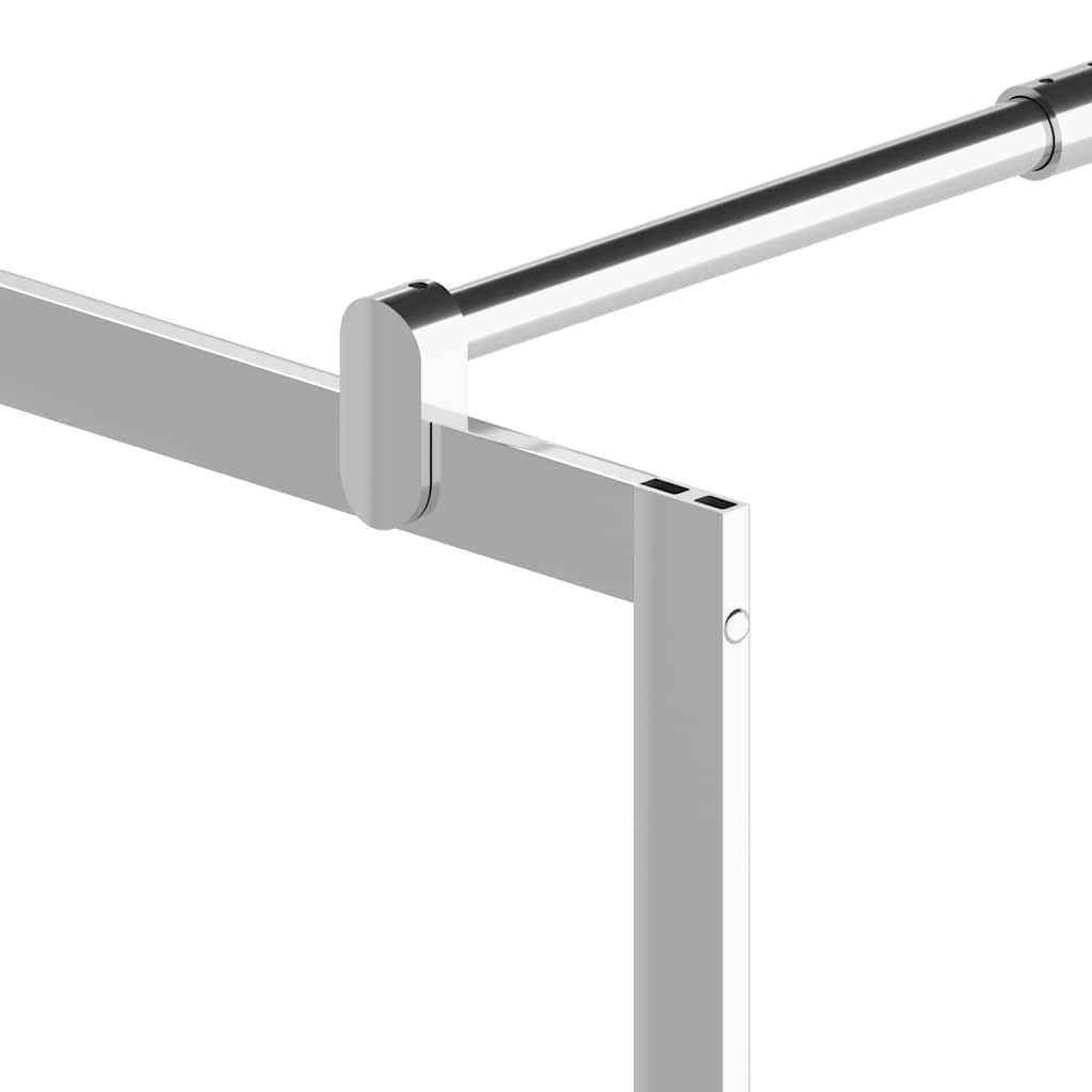 vidaXL Ścianka prysznicowa, przezroczyste szkło ESG, 90 x 195 cm