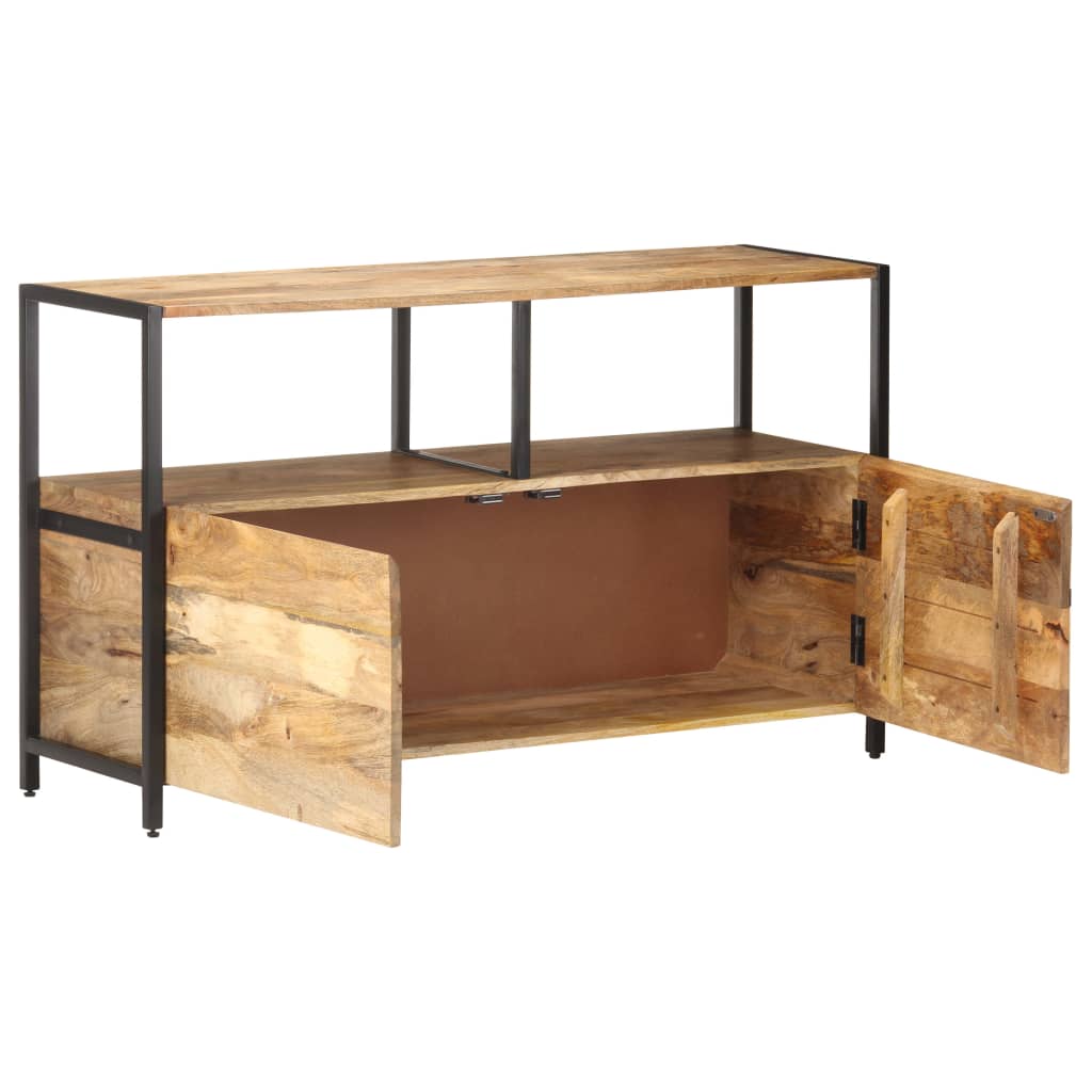 vidaXL Szafka, 110x35x65 cm, lite drewno mango