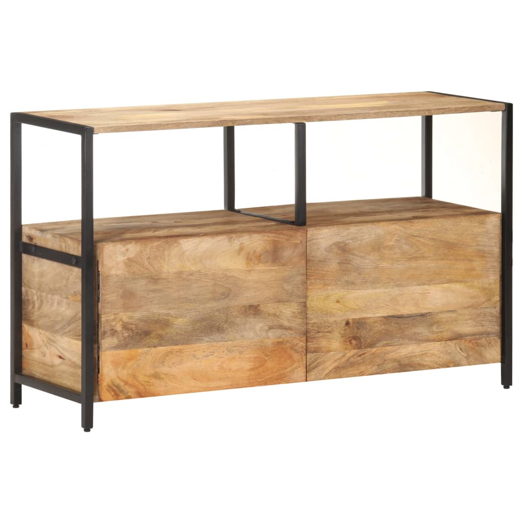vidaXL Szafka, 110x35x65 cm, lite drewno mango